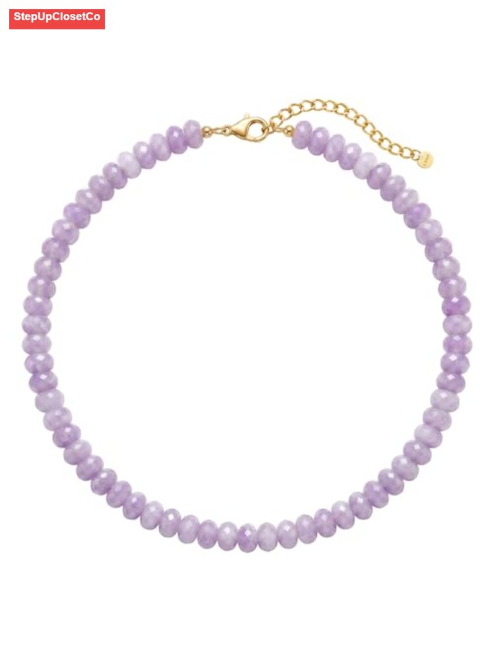 Handmade Natural Stone Beaded Choker Necklace Bohemian Layering Jewelry Women